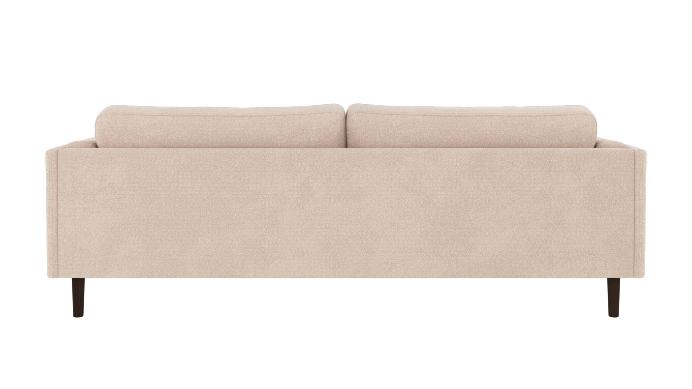 Braden sofa 3-seter - Brun eik ben
