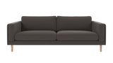 Braden sofa 3-seter - Whitewash eik ben