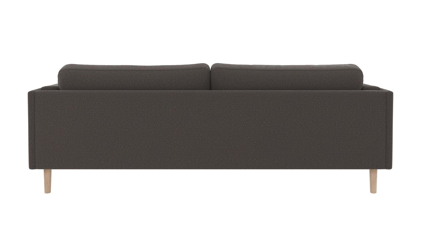 Braden sofa 3-seter - Whitewash eik ben