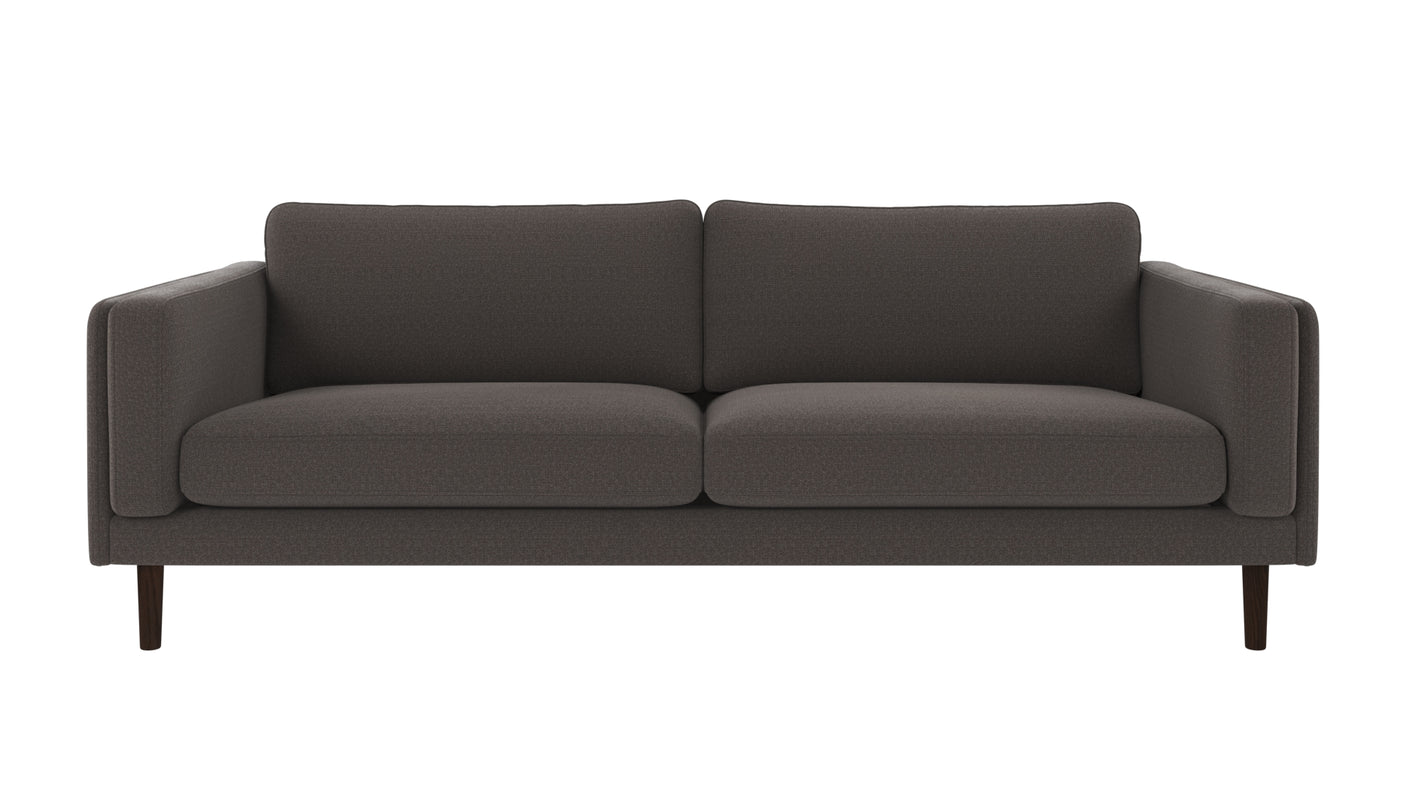Braden sofa 3-seter - Brun eik ben
