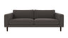 Braden sofa 3-seter - Brun eik ben