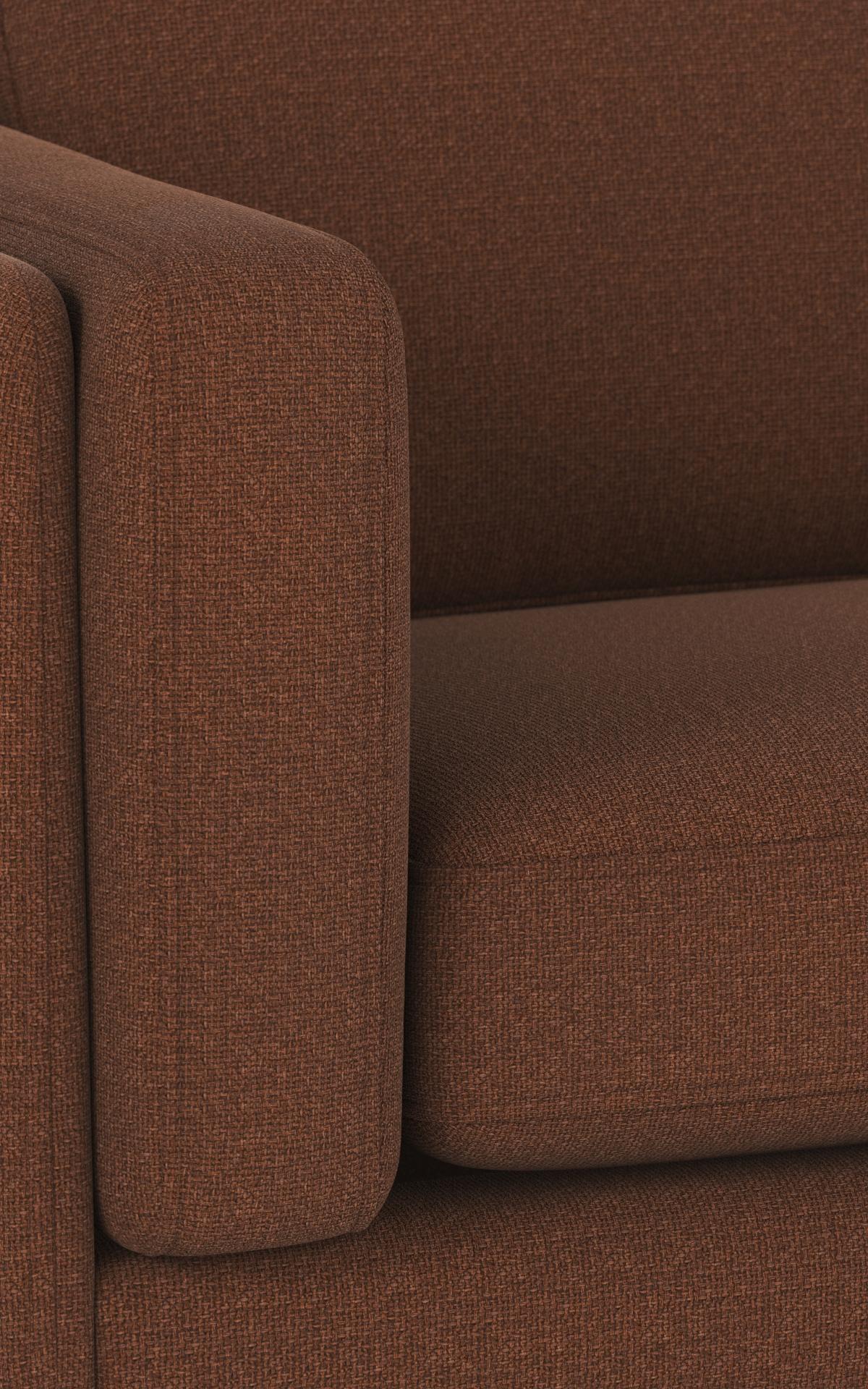 Braden sofa 3-seter - Eik ben