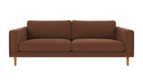 Braden sofa 3-seter - Eik ben