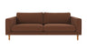 Braden sofa 3-seter - Eik ben