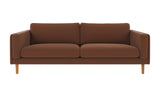 Braden sofa 3-seter - Eik ben