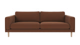 Braden sofa 3-seter - Whitewash eik ben