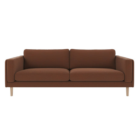 Braden sofa 3-seter - Whitewash eik ben