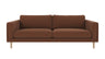 Braden sofa 3-seter - Whitewash eik ben