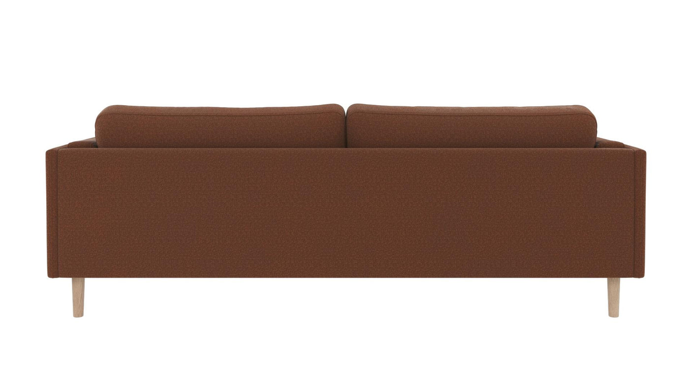 Braden sofa 3-seter - Whitewash eik ben