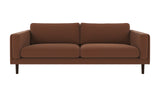 Braden sofa 3-seter - Brun eik ben