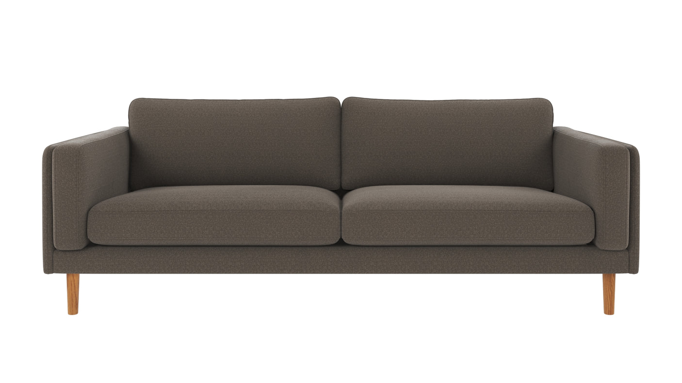 Braden sofa 3-seter - Eik ben