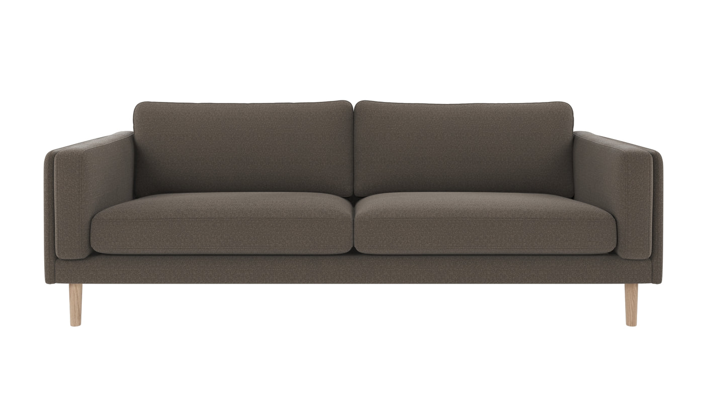 Braden sofa 3-seter - Whitewash eik ben Rowico Sofa