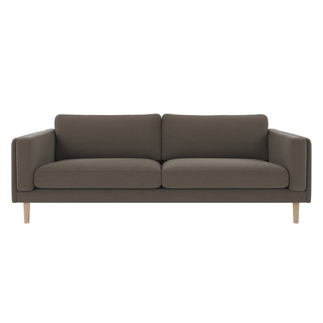 Braden sofa 3-seter - Whitewash eik ben