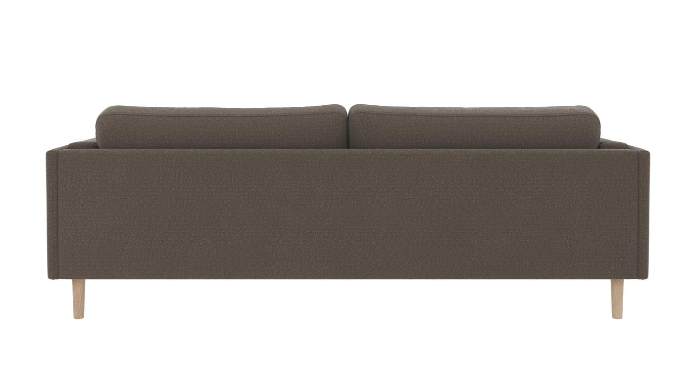 Braden sofa 3-seter - Whitewash eik ben