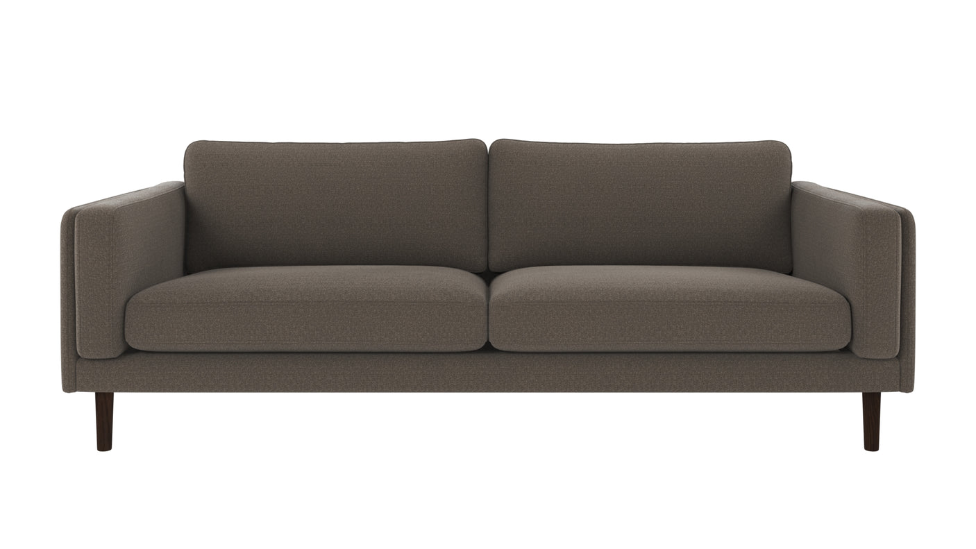 Braden sofa 3-seter - Brun eik ben