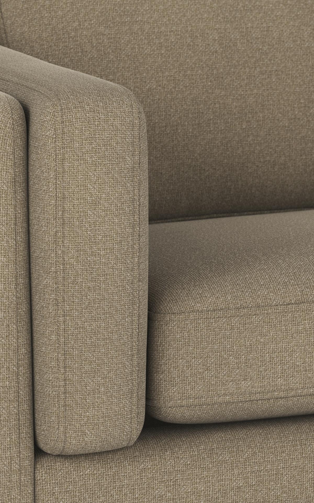 Braden sofa 3-seter - Eik ben