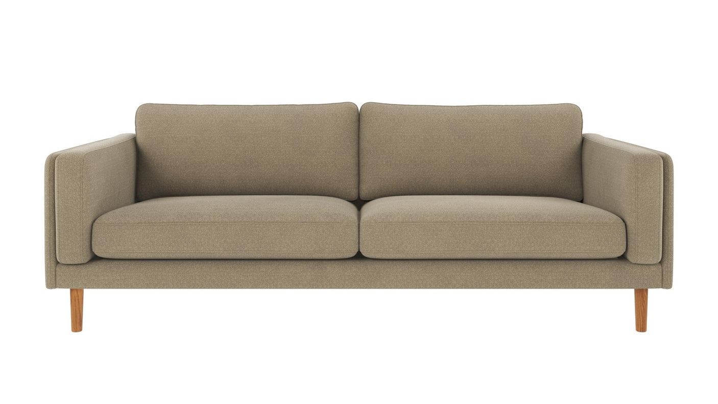 Braden sofa 3-seter - Eik ben