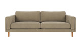 Braden sofa 3-seter - Eik ben