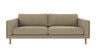 Braden sofa 3-seter - Eik ben