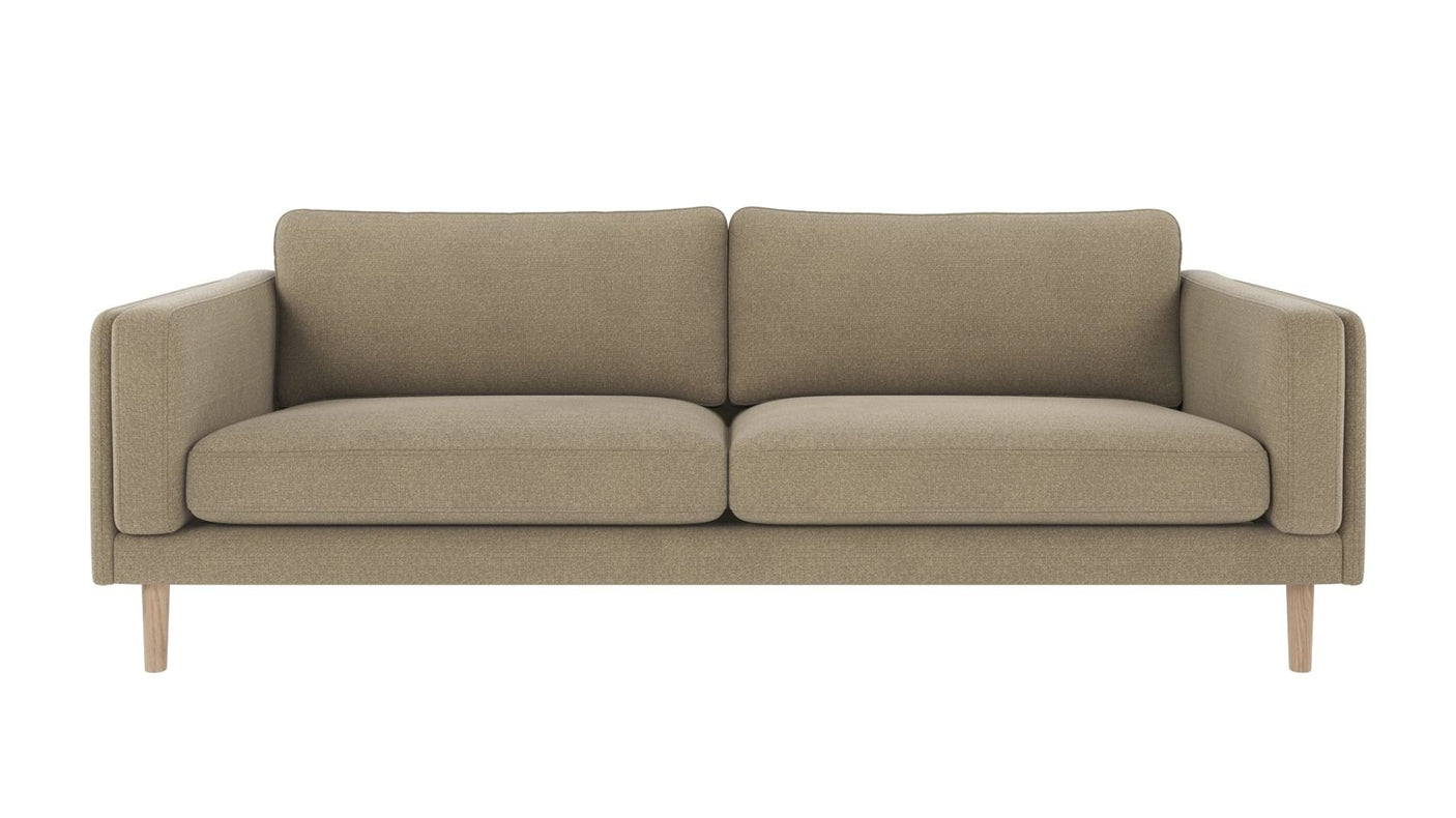 Braden sofa 3-seter - Whitewash eik ben Rowico Sofa
