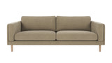 Braden sofa 3-seter - Whitewash eik ben