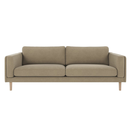 Braden sofa 3-seter - Whitewash eik ben