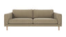 Braden sofa 3-seter - Whitewash eik ben