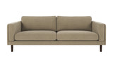 Braden sofa 3-seter - Brun eik ben