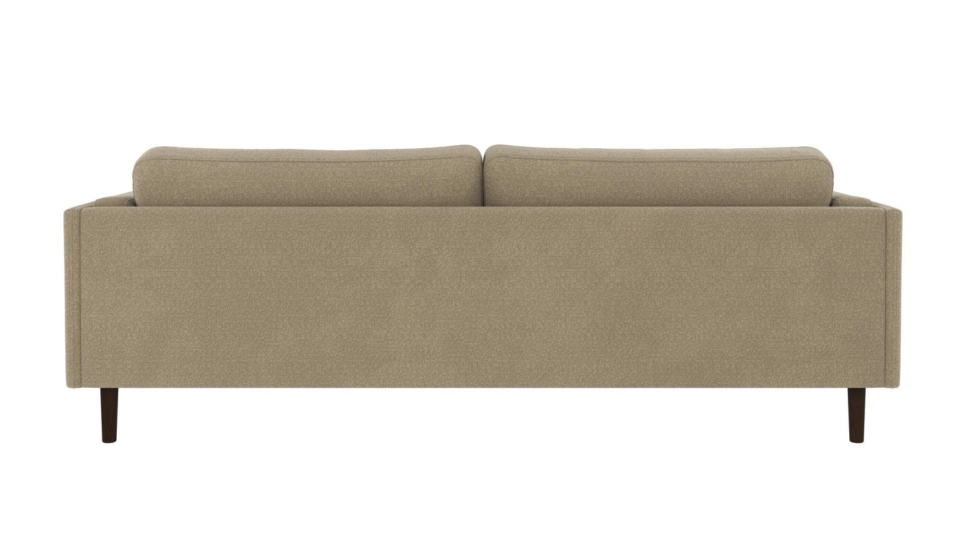 Braden sofa 3-seter - Brun eik ben