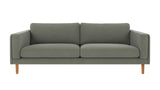 Braden sofa 3-seter - Eik ben