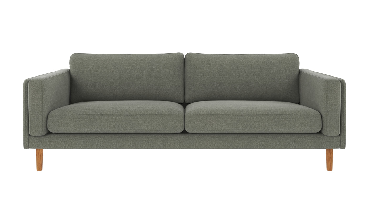 Braden sofa 3-seter - Eik ben