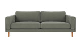 Braden sofa 3-seter - Eik ben
