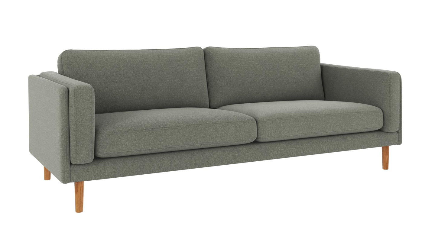 Braden sofa 3-seter - Eik ben