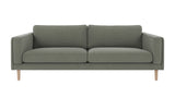 Braden sofa 3-seter - Whitewash eik ben