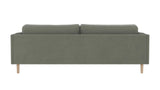 Braden sofa 3-seter - Whitewash eik ben