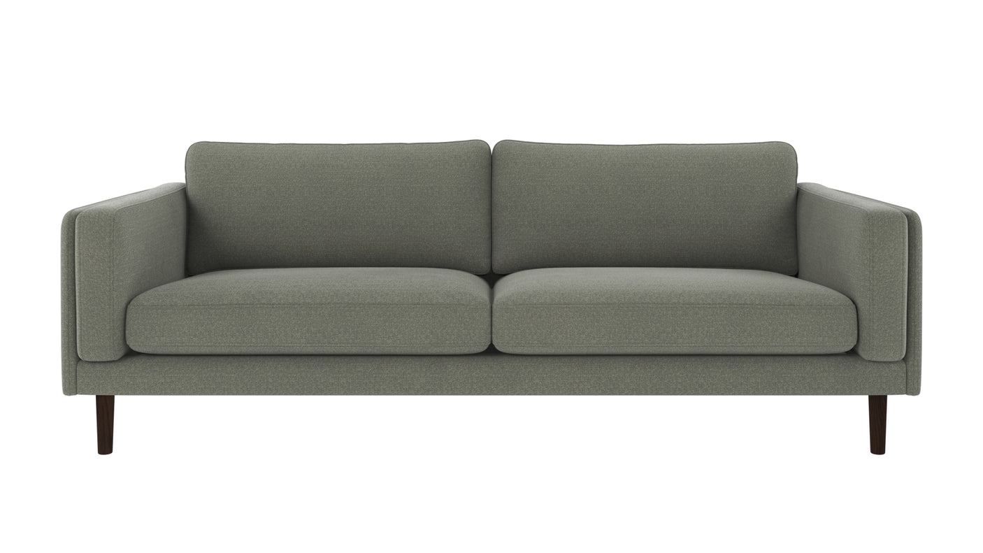 Braden sofa 3-seter - Brun eik ben