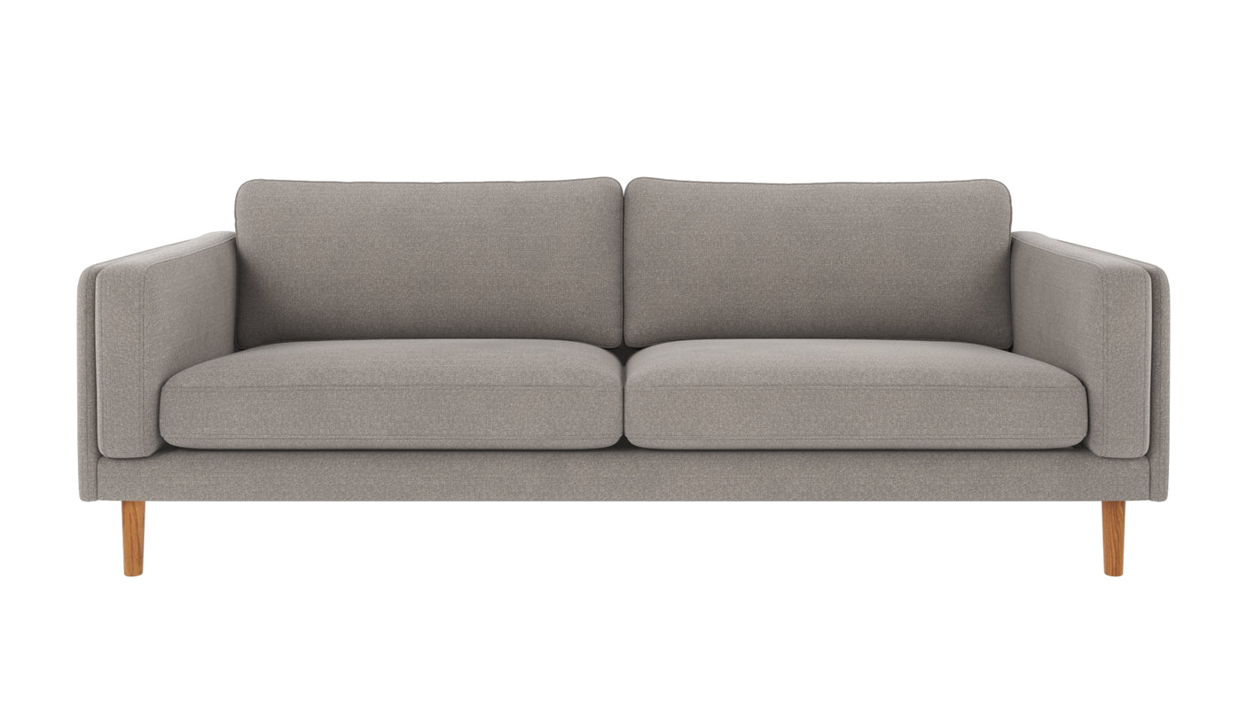 Braden sofa 3-seter - Eik ben