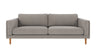 Braden sofa 3-seter - Eik ben