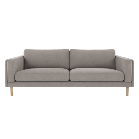 Braden sofa 3-seter - Whitewash eik ben