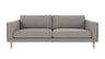 Braden sofa 3-seter - Whitewash eik ben