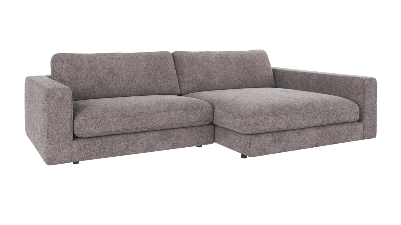 Duncan sofa 3-seter sjeselong høyre