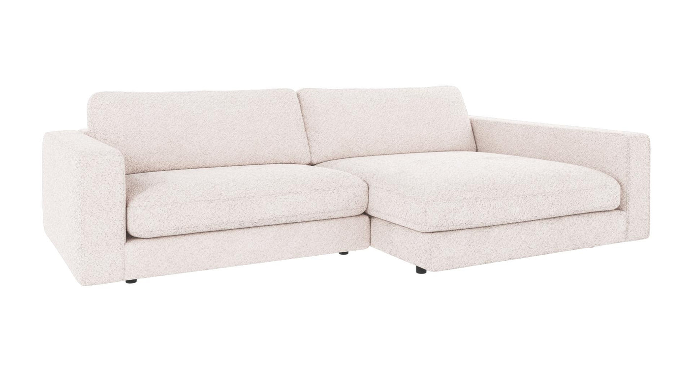 Duncan sofa 3-seter sjeselong høyre