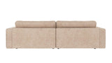 Duncan sofa 3-seter sjeselong høyre