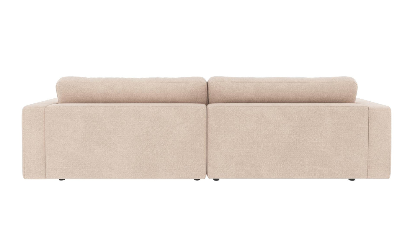 Duncan sofa 3-seter sjeselong høyre