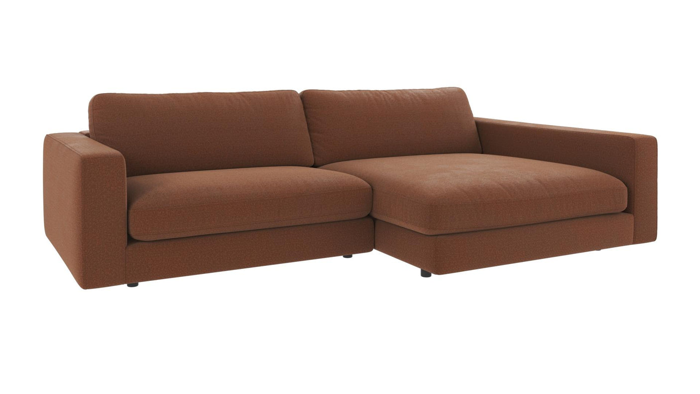 Duncan sofa 3-seter sjeselong høyre