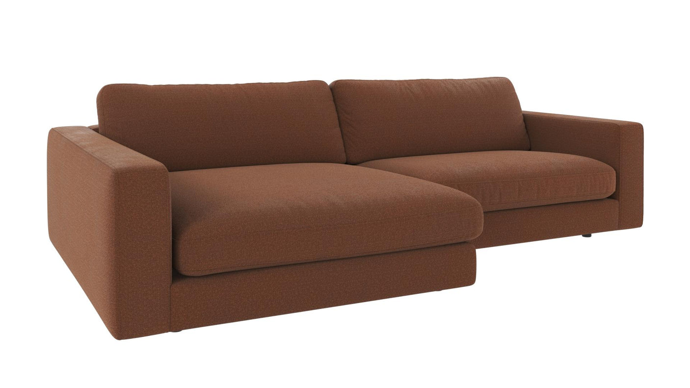 Duncan sofa 3-seter sjeselong venstre
