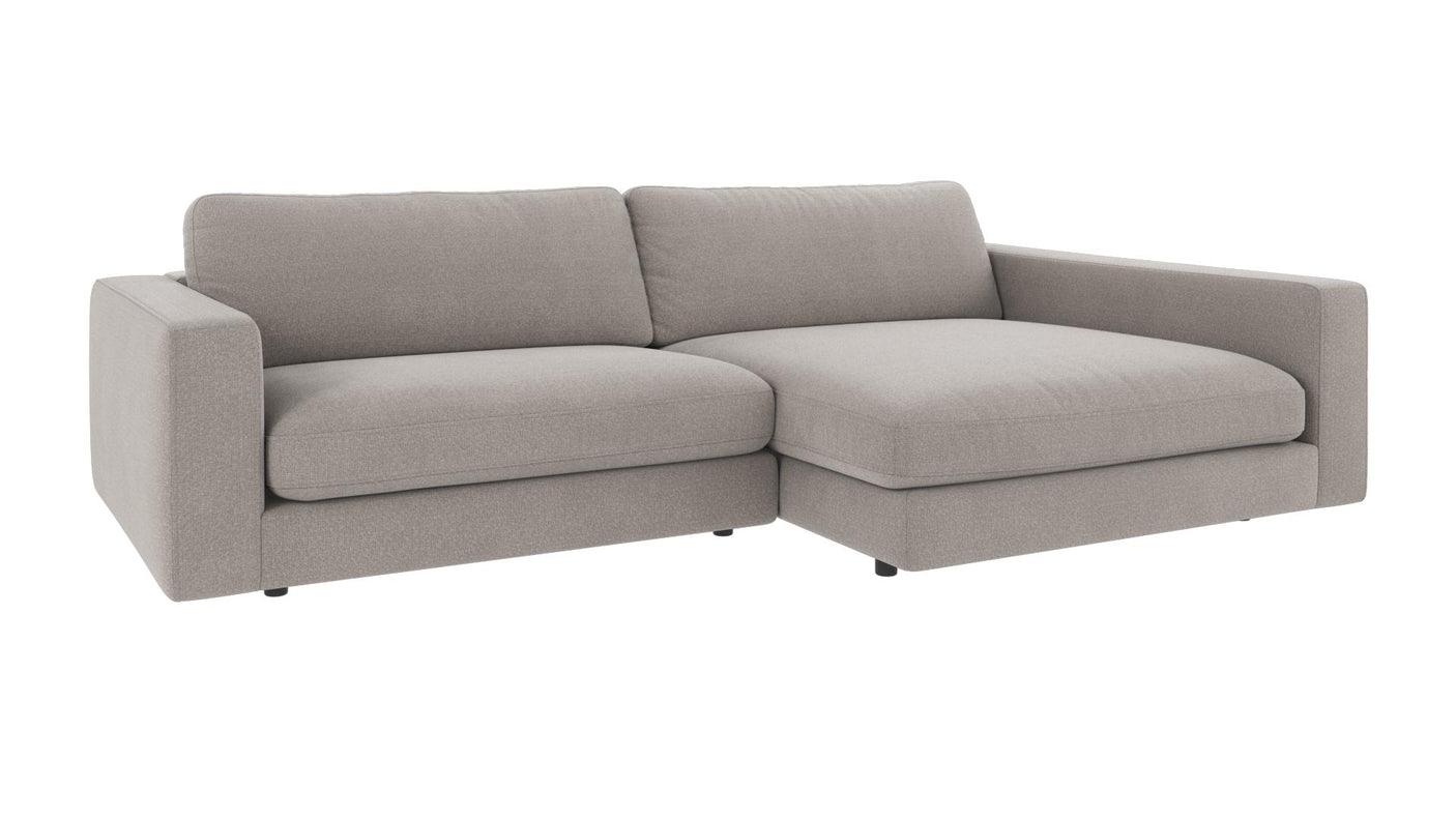 Duncan sofa 3-seter sjeselong høyre