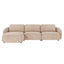 Norris sofa 4 seter sjeselong venstre FLERE FARGER Rowico Sofa