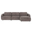 Norris sofa 4 seter sjeselong høyre Rowico Sofa