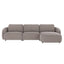 Norris sofa 4 seter sjeselong høyre Rowico Sofa